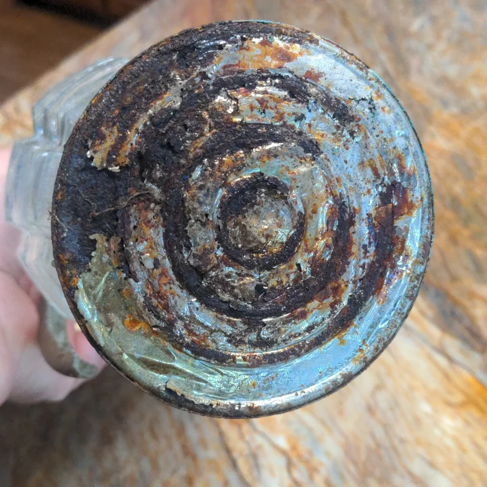 Unique Vintage Granade Shaped lantern